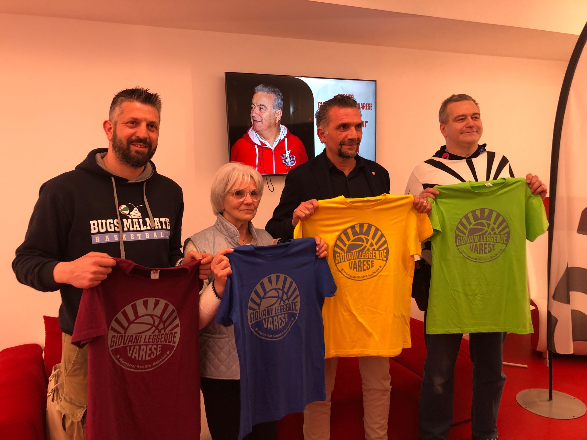 Galleani per sempre: la Pallacanestro Varese gli intitola la Sala Fisioterapica. Giovani Leggende al via