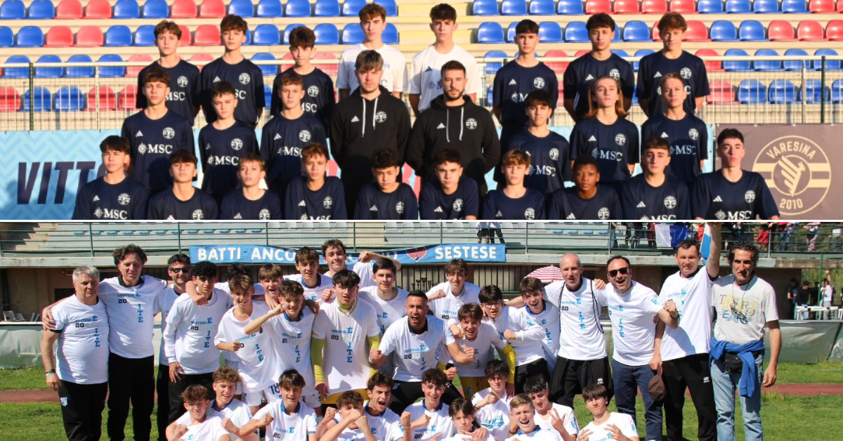 Tripletta Varesina: l’Under14 Regionale trionfa nel Girone A. Dominio Sestese in Under15