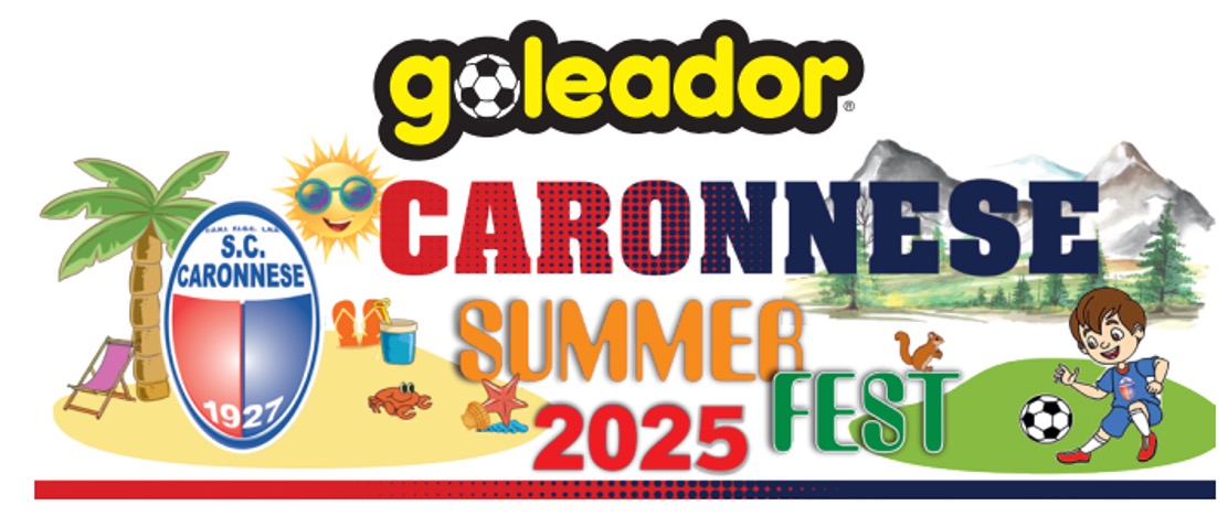 Tutto pronto per la GOLEADOR Caronnese Summer Fest: dal 10 maggio al 2 giugno oltre 150 partite