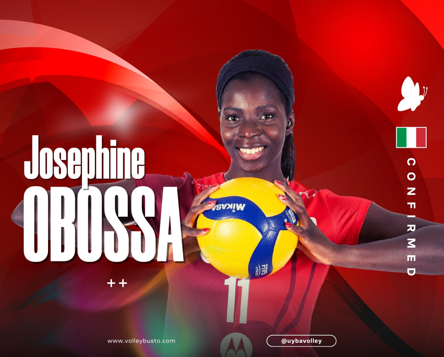 Obossa rinnova con la UYBA: “Proveremo a ripeterci e a migliorare”