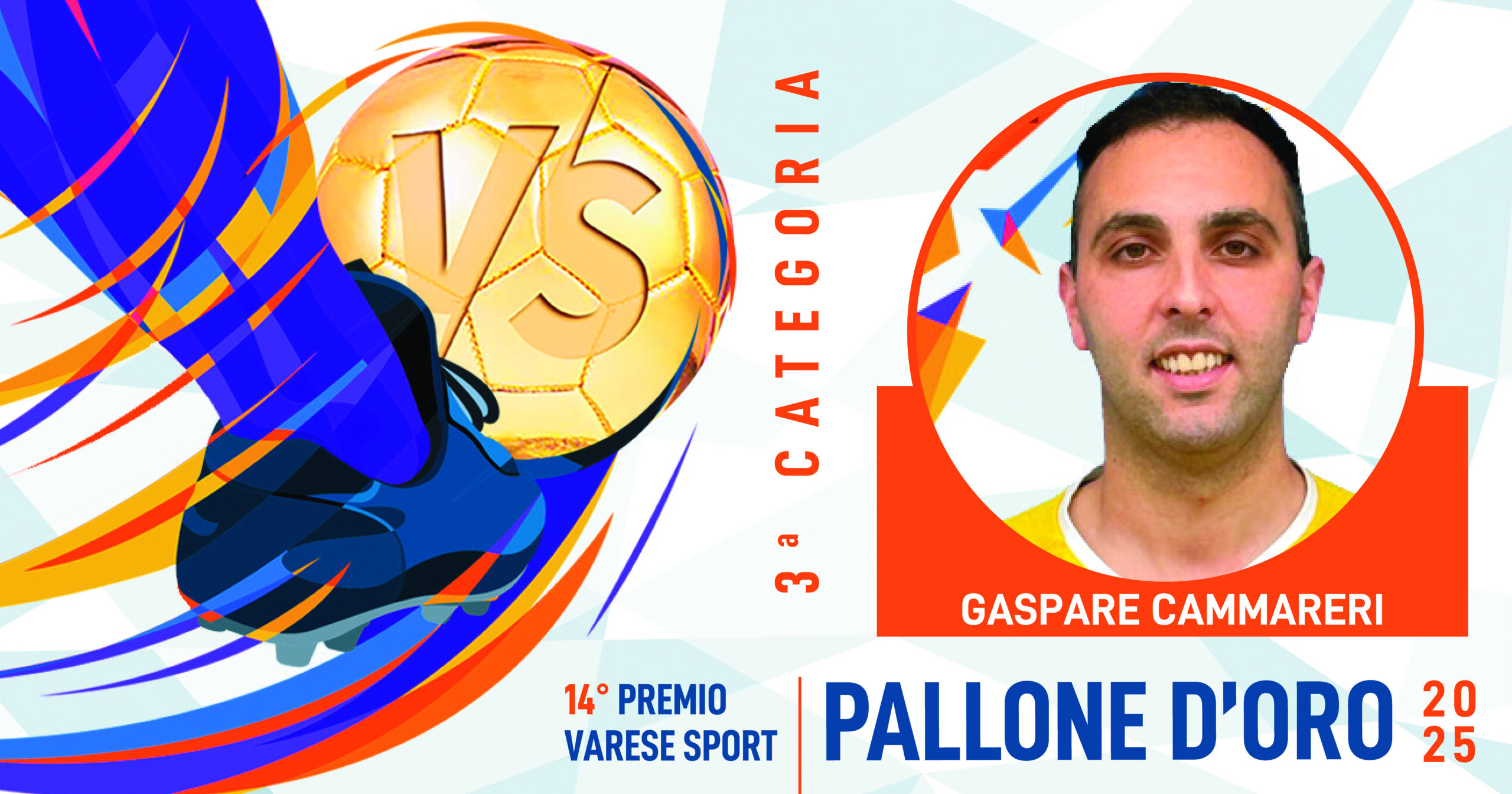 Gaspare Cammareri, 25 gol per il Pallone d’Oro: “A 34 anni forse me lo merito. Lo dedicherei a Denise”