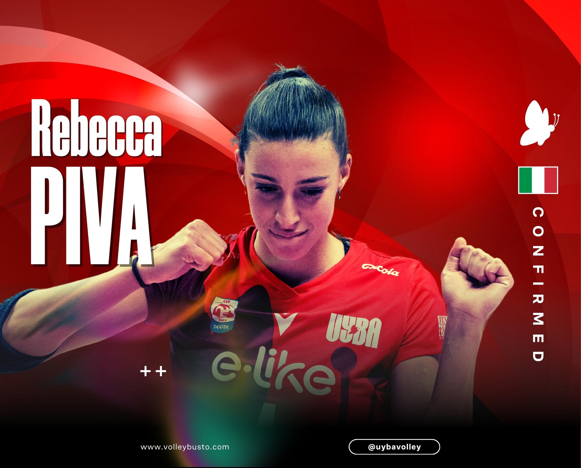 Qualità, determinazione e talento. Rebecca Piva resta alla UYBA: “Orgogliosa della fiducia”