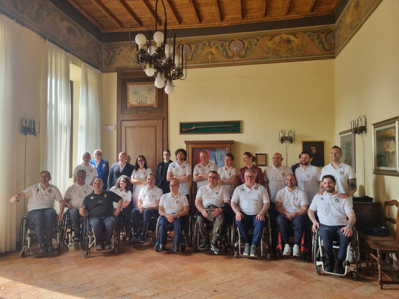 La Nazionale Paralimpica Calcio Balilla in ritiro a Besozzo, Bonanno: “Ci stiamo preparando al meglio per i Mondiali”