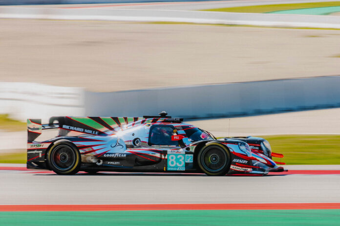 Rovera action Oreca LMP2 Barcellona Elms25