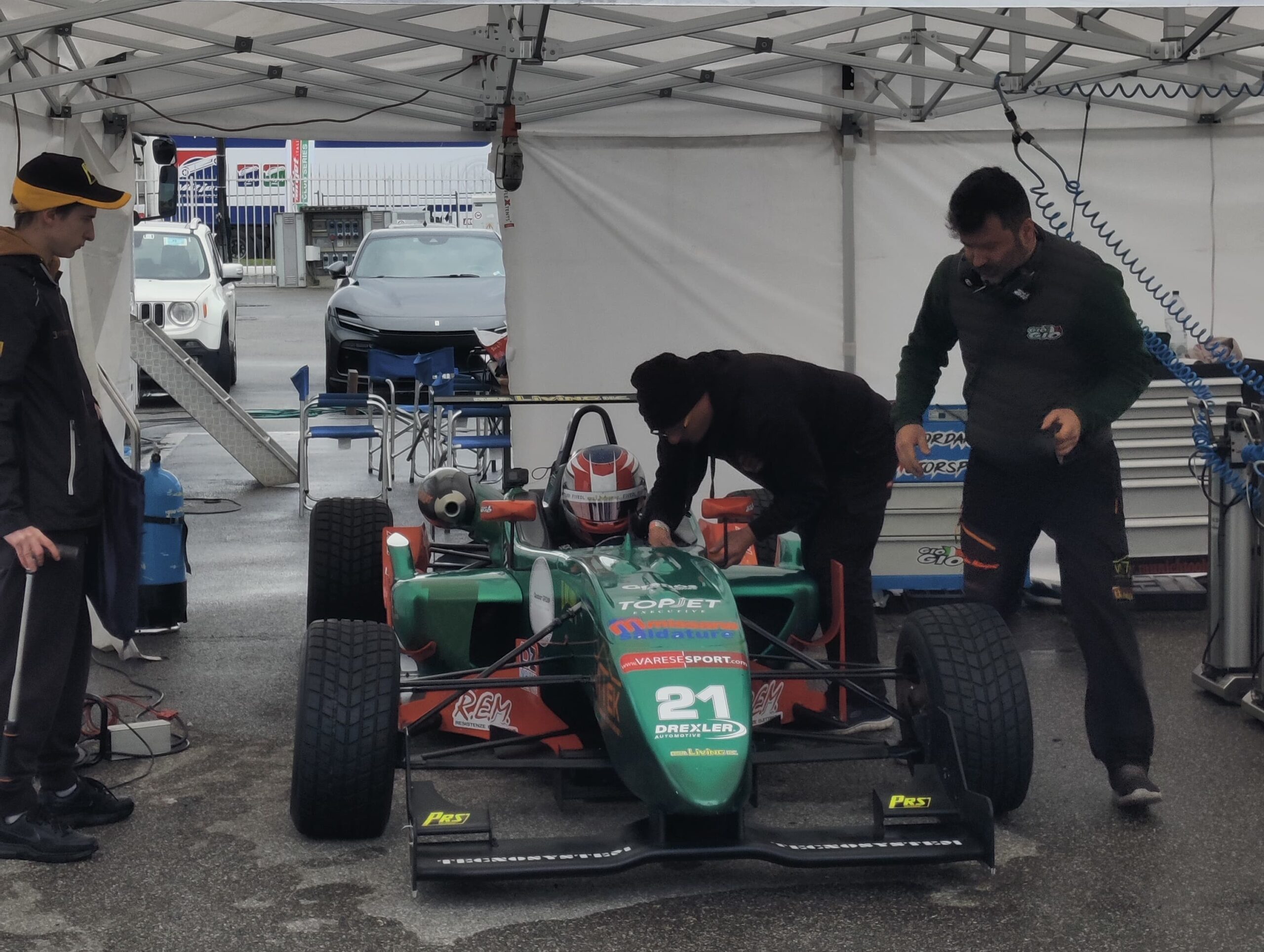 Da Imola a Imola, Umberto Vaglio: “Carico come una molla, voglio dare il massimo”