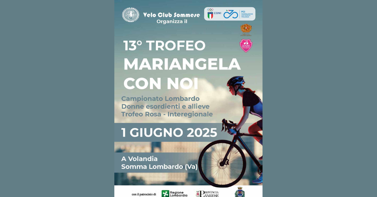 13° Trofeo “Mariangela con noi”: Allieve ed Esordienti in sella a Somma Lombardo
