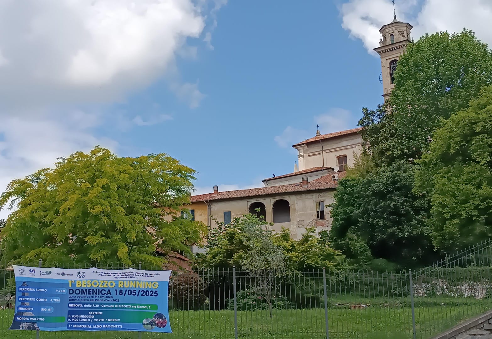 Tutto pronto per la prima Besozzo Running dedicata ad Aldo Rocchetti