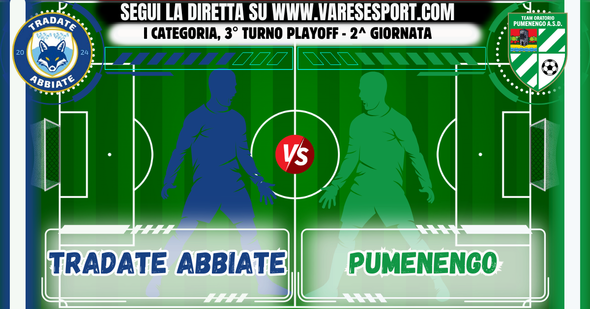 Diretta testuale Tradate Abbiate-Pumenengo