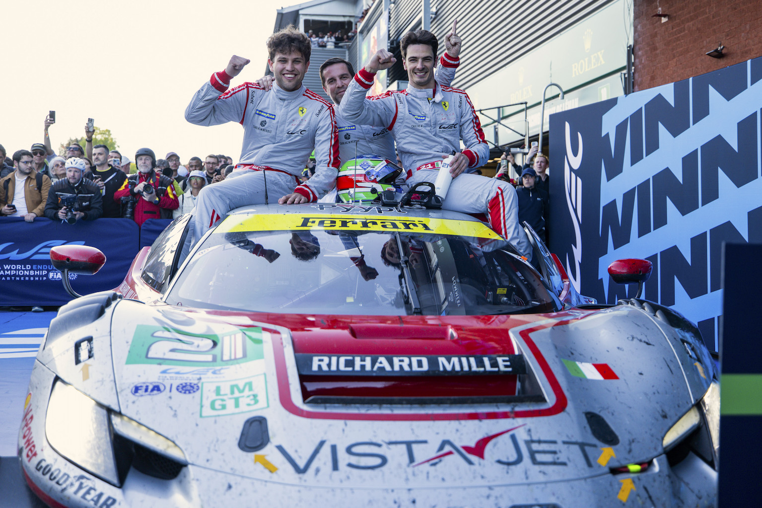 Rovera da sogno alla “sua” Spa! Rimontone finale per il trionfo nella 6 Ore: “Serviva un risultato importante”