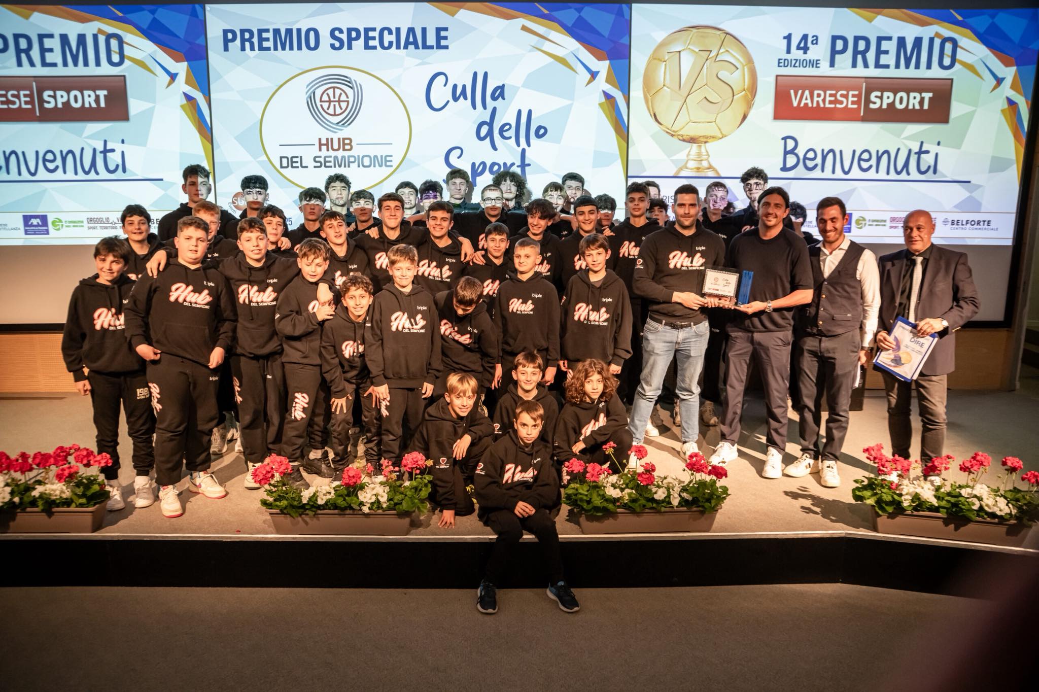 Premio Culla dello Sport all’HUB del Sempione. Valentino: “Orgogliosi”, Fogato: “Raccogliamo i frutti di tanto lavoro”