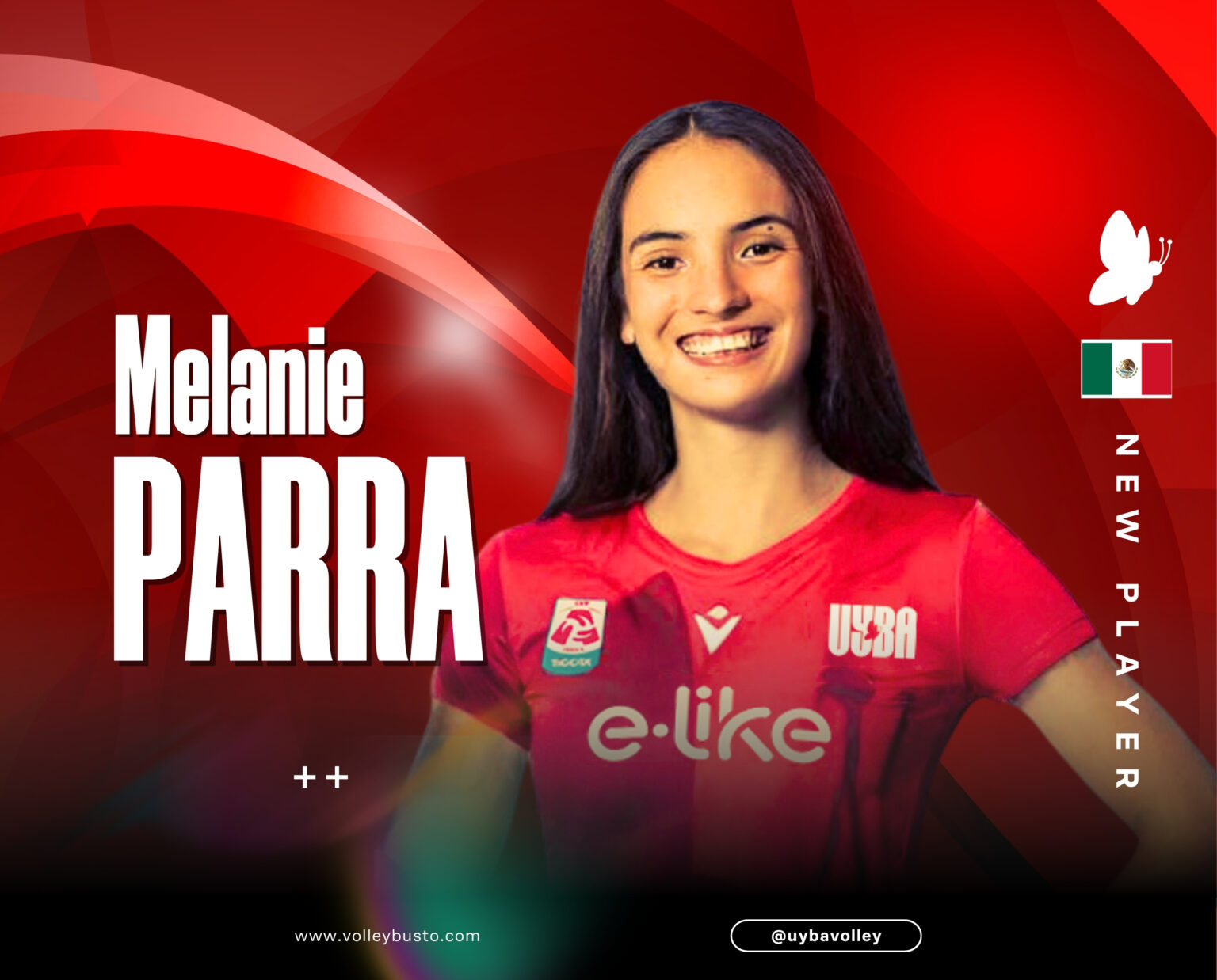 Melanie Parra: “Fuego Nuevo” per la UYBA!