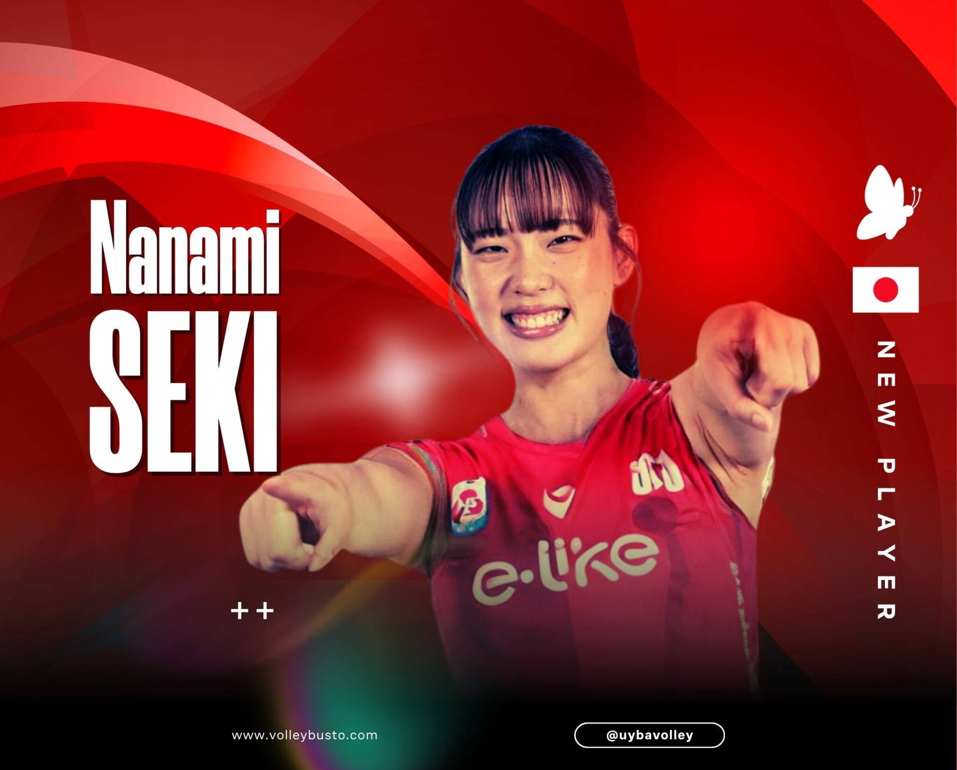 Colpo stellare della UYBA: firma Nanami Seki! “Onorata di essere qui. Voglio aiutare la squadra a migliorare”