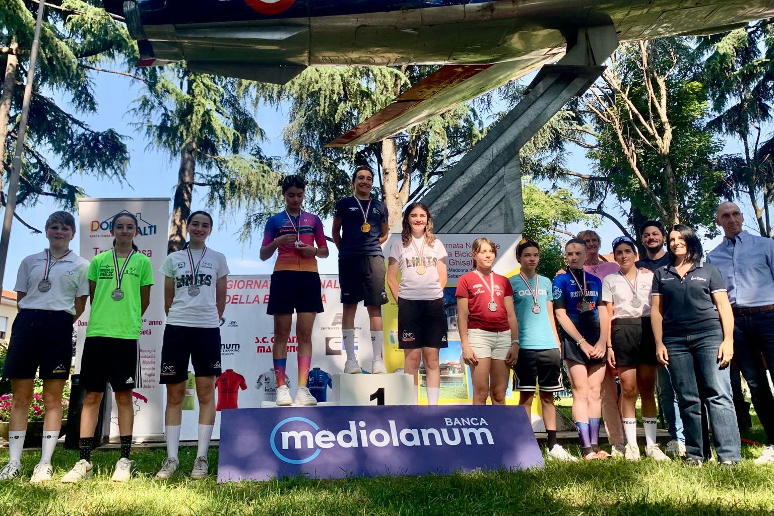 La Ju Green festeggia la doppia Top10 di Berto e Spinoni al “Trofeo Rosa aspettando il Giro”