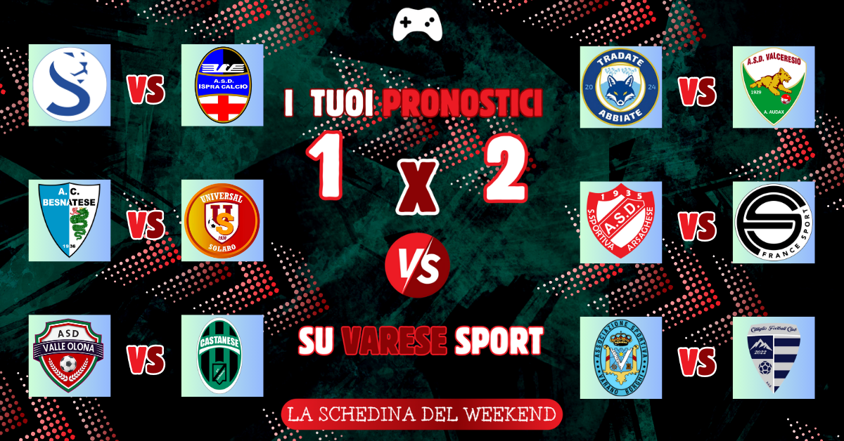 I tuoi pronostici – Ipoteca salvezza Ispra, il Varano vede la Seconda Categoria. Post-season in equilibrio