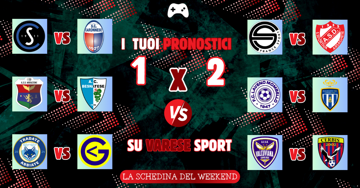 I tuoi pronostici – Domina il fattore campo: France Sport e Valcuviana pronte alla festa salvezza