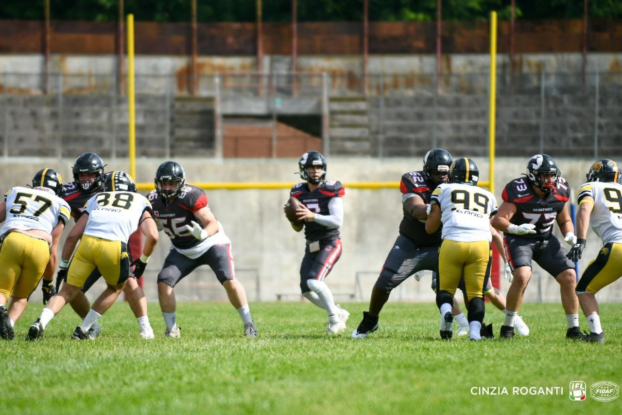 Ecco i veri Skorpions! Perentorio 37-14 sui Giaguari Torino, playoff più vicini