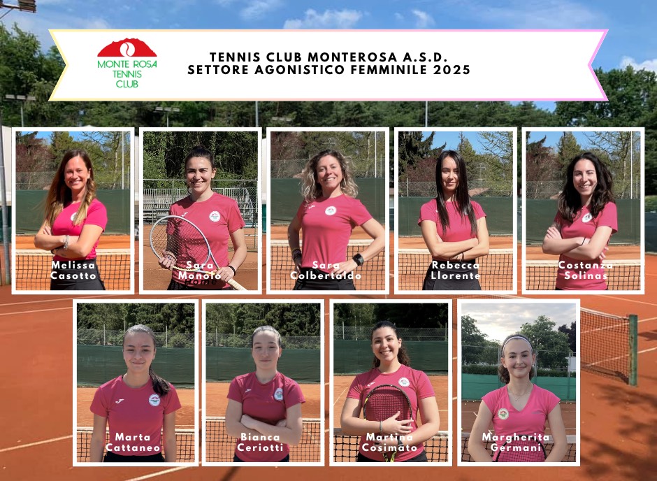TC Monterosa sempre più al femminile: domenica via alla Serie D1, traino per un progetto lungimirante