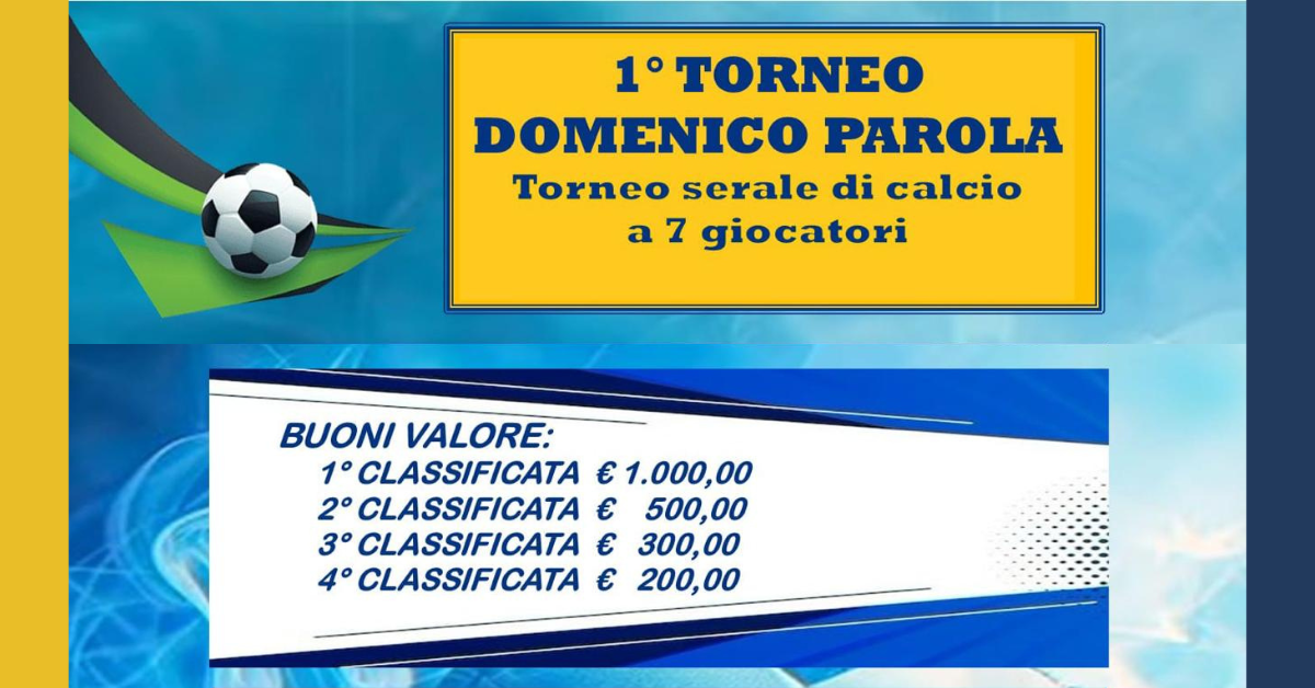 A Laveno inizia il 1° Torneo Domenico Parola: 1000€ in palio, spettacolo in campo e fuori