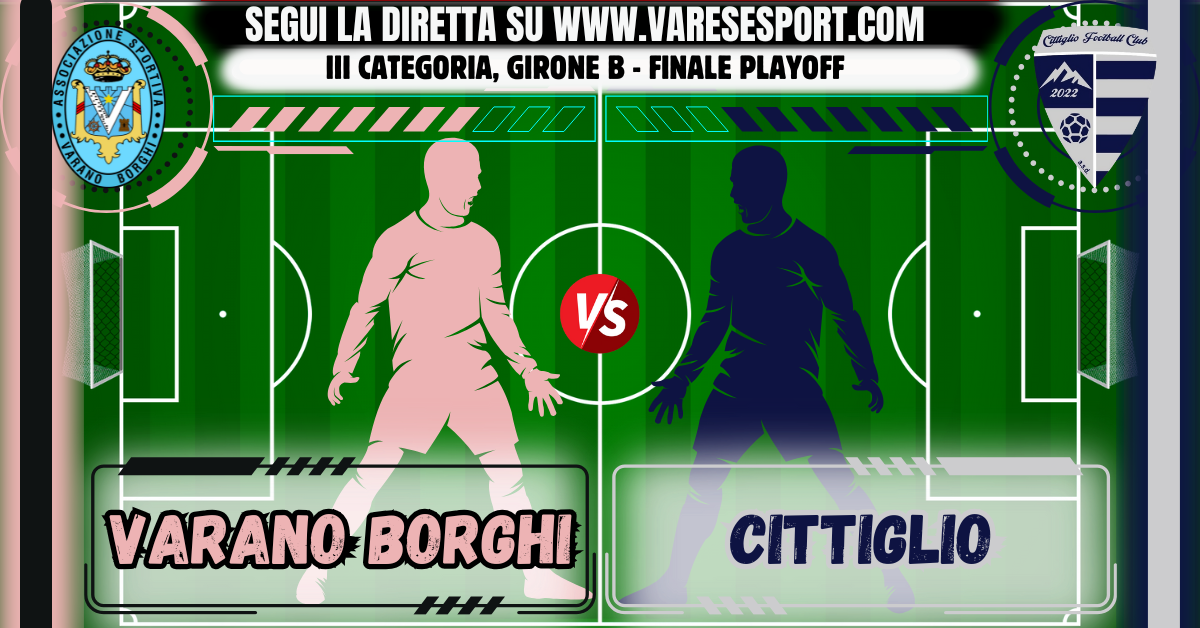 Varano Borghi-Cittiglio diretta testuale