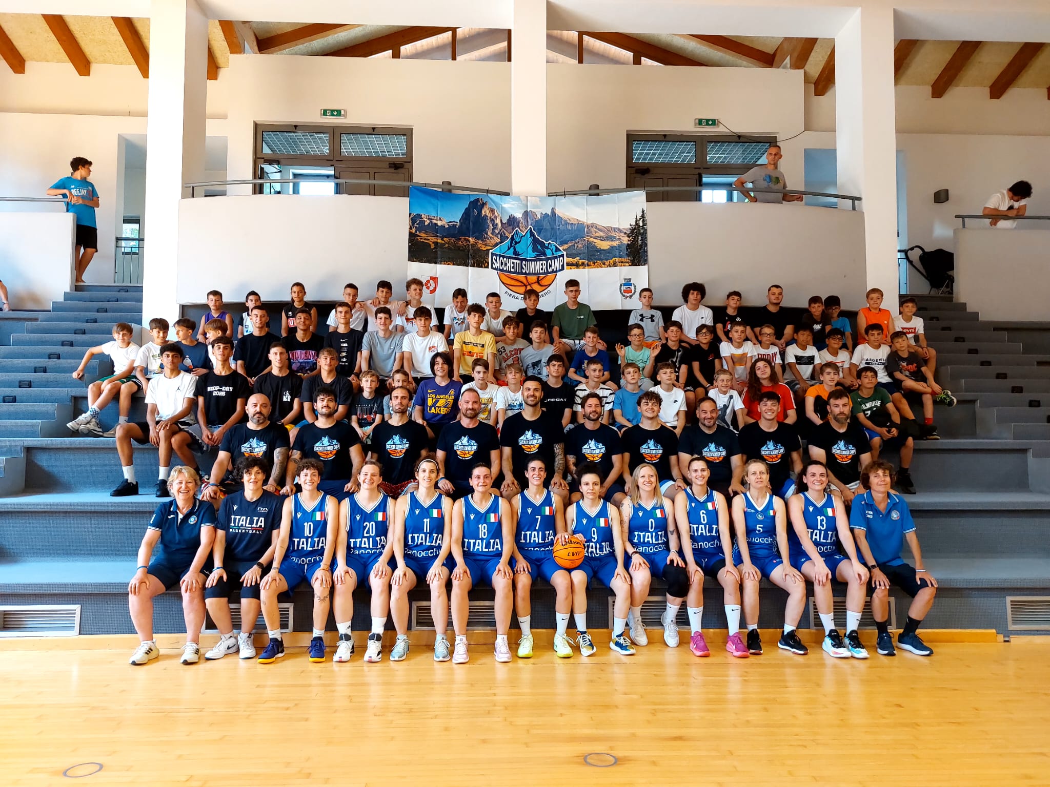 Sacchetti Summer Camp – Amichevole di lusso dello staff con la Nazionale Femminile Sorde
