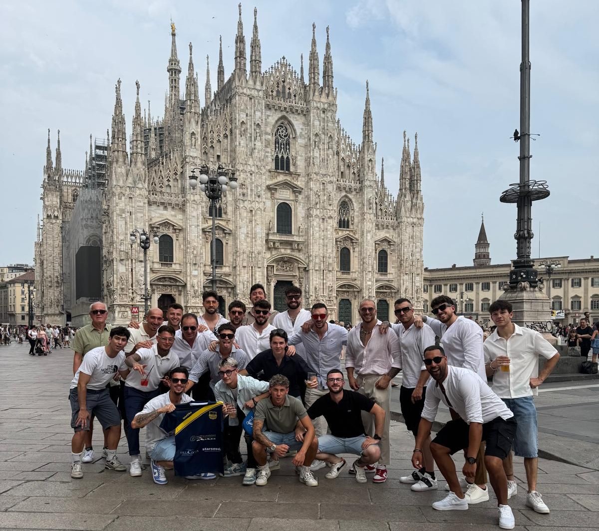 Il Brebbia alla conquista di Milano: in festa di fianco alla Madonnina
