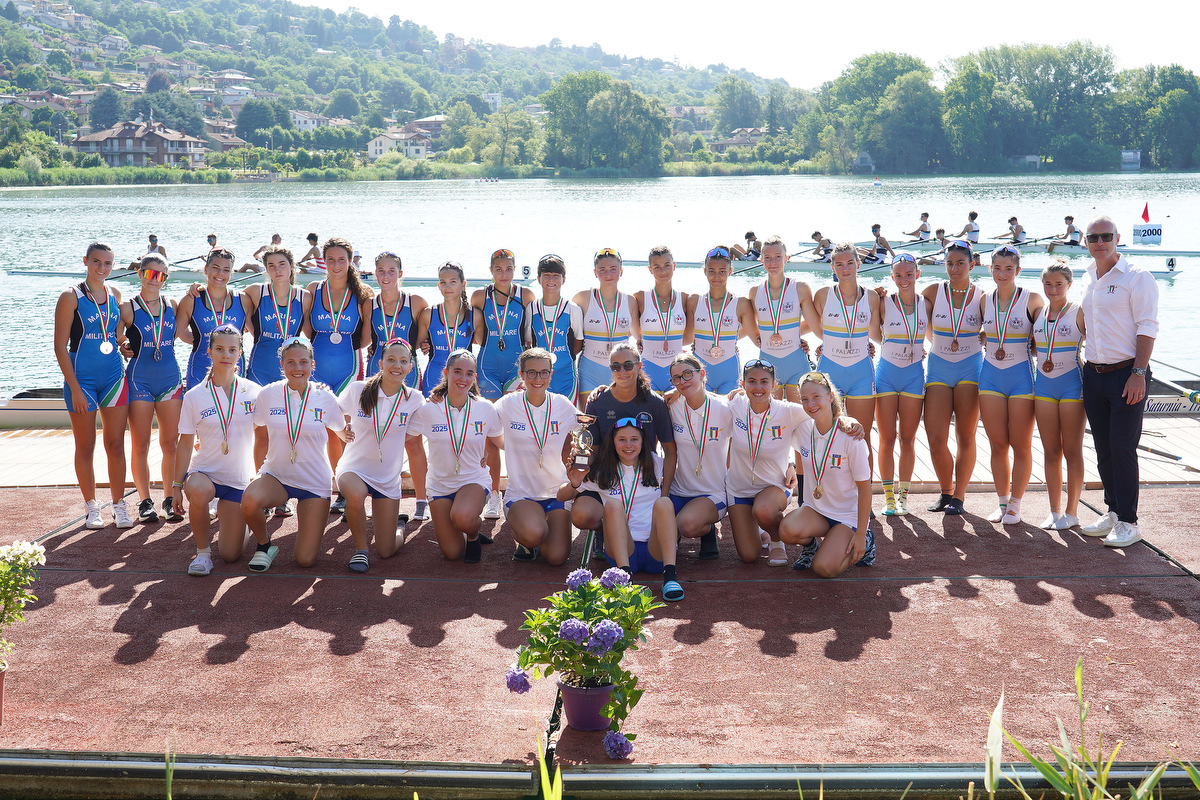 Cinque titoli italiani U23 per la Canottieri Gavirate, due per Varese. Gran successo per i campionati nazionali