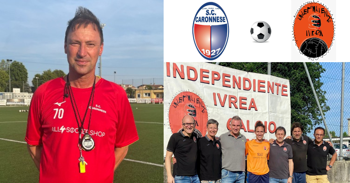 Massimo Marsich nuovo allenatore della Caronnese Women. Il Vivaio resta a Ivrea