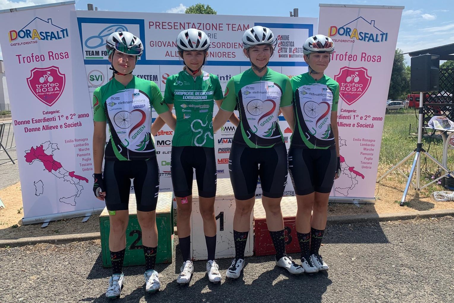 Ju Green – Michelle Spinoni tra le più forti anche sulle strade dell’Umbria