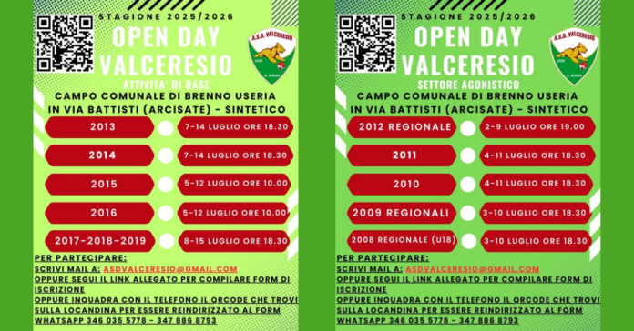 Open Day Valceresio