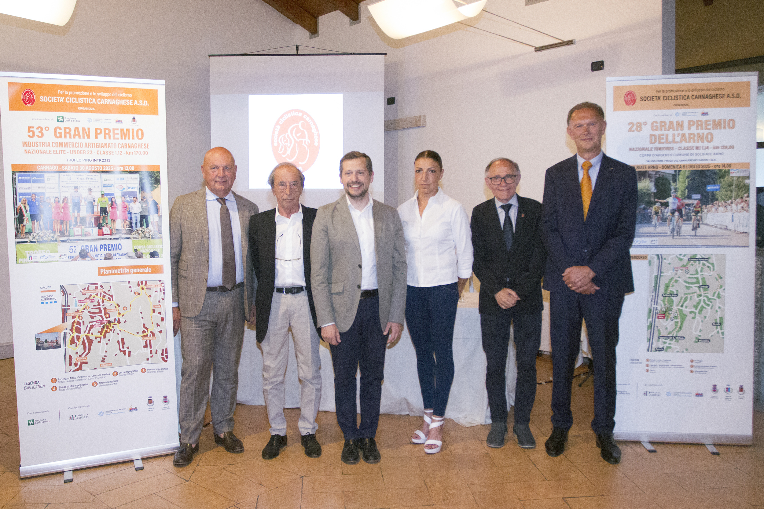 La Società Ciclistica Carnaghese risponde presente: anche nel 2025 doppio immancabile appuntamento