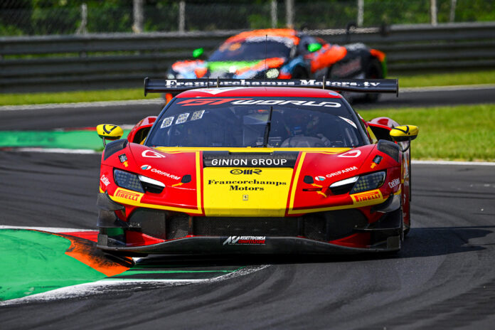 Rovera action Ferrari296GT3 monza gtwc endurance2025 ph.Ferrari.com