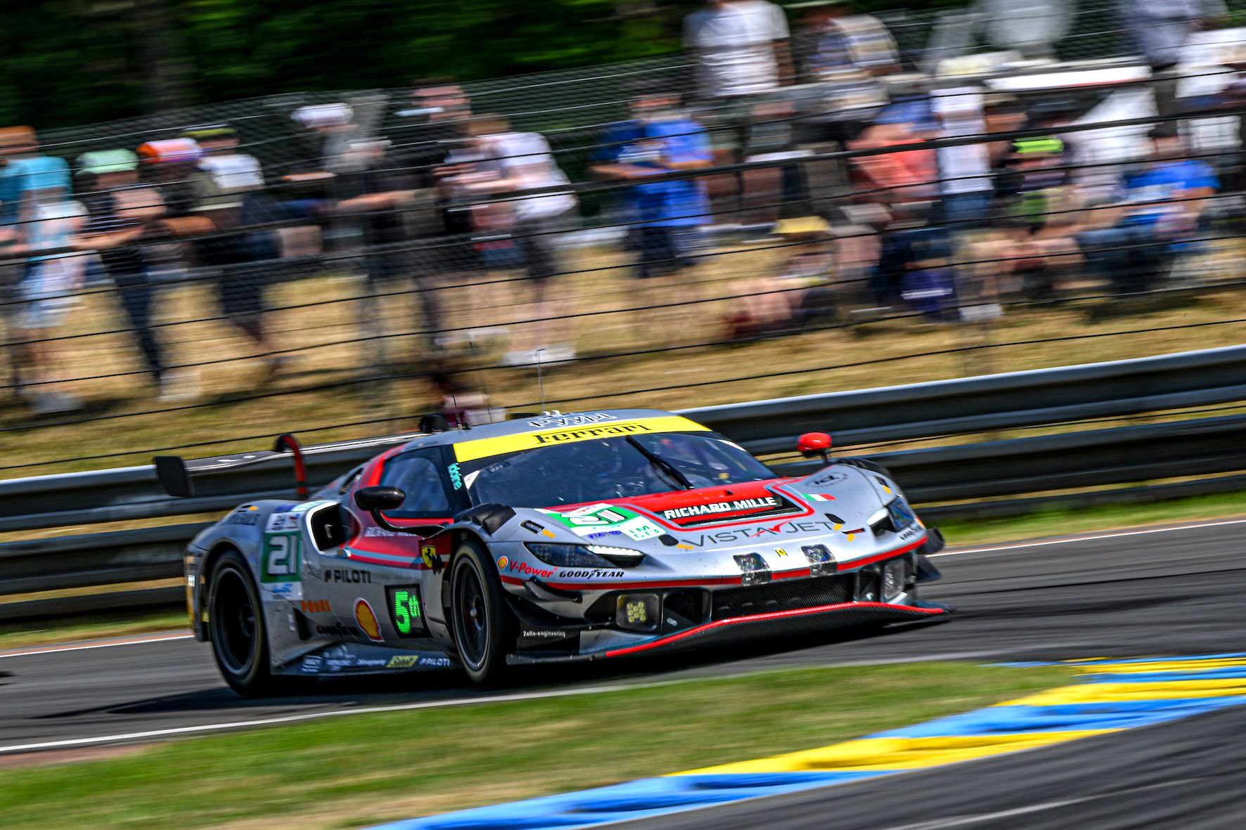 Rovera centra la prima fila alla 24 Ore di Le Mans su Ferrari