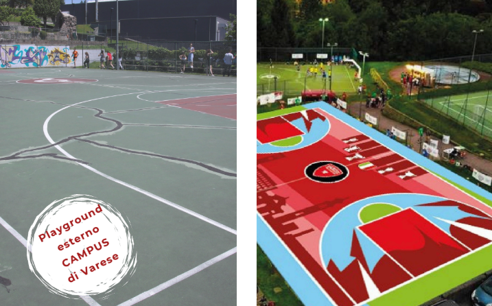 Il Basket Siamo Noi e Paul’s Friends presentano il progetto di riqualificazione del campetto di Masnago