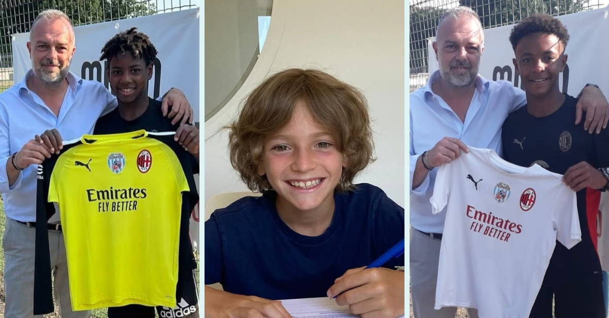 Milan e Como pescano dalla Cedratese: triplo salto nel professionismo