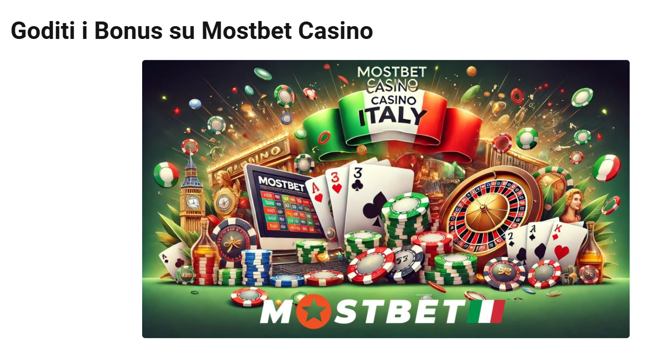 Mostbet una scelta intelligente e appagante per il pubblico italiano amante del gioco online