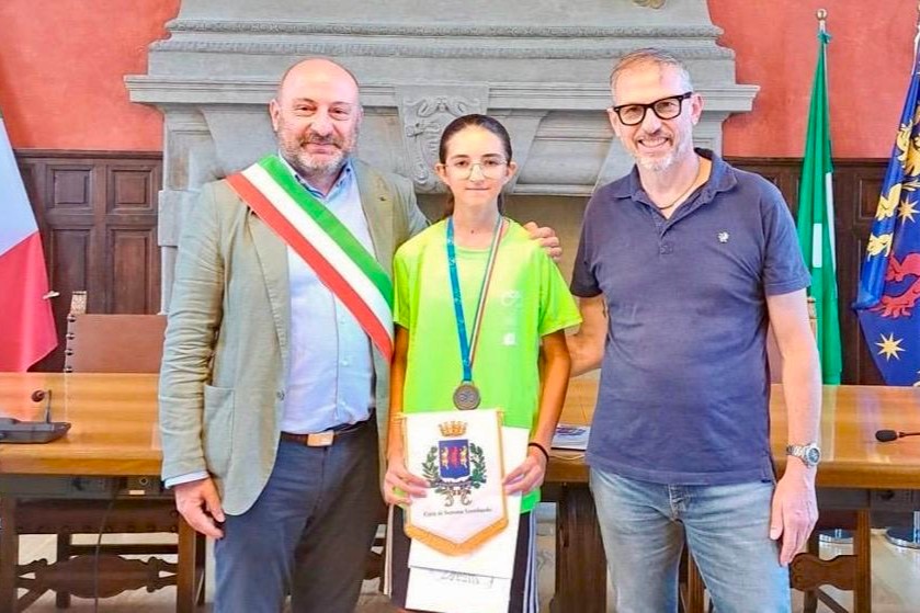 Ju Green – Michelle Spinoni premiata dal sindaco di Somma Lombardo