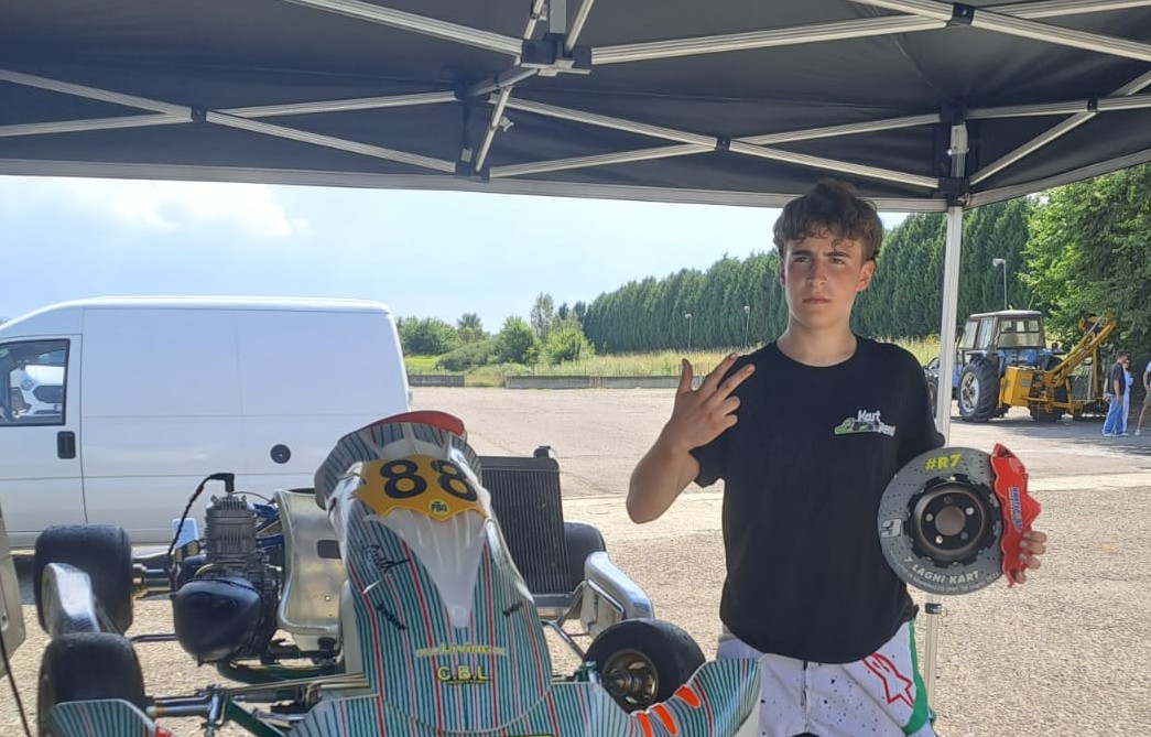 Primi passi tra i grandi, Sebastiano Fodrini: “Il kart passione spontanea. Voglio migliorare… sulle orme di Norris”