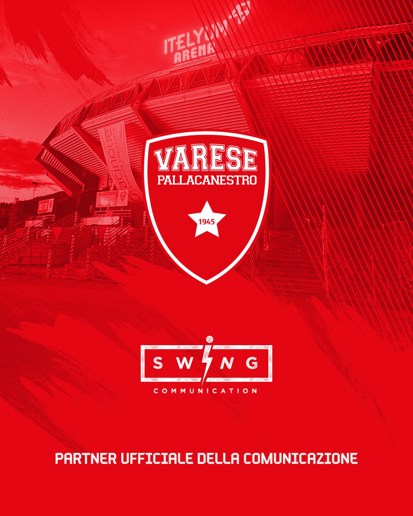 Pallacanestro Varese – Siglato l’accordo con Swing Communication