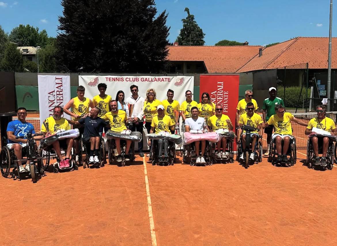 Successo e spettacolo a Gallarate: si chiude il 7° Trofeo Banca Generali Private di tennis wheelchair