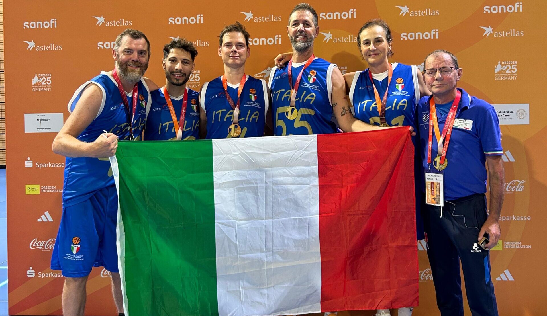 World Transplant Games: l’Italia del malnatese Stefano Volpe è campione per la seconda volta consecutiva!