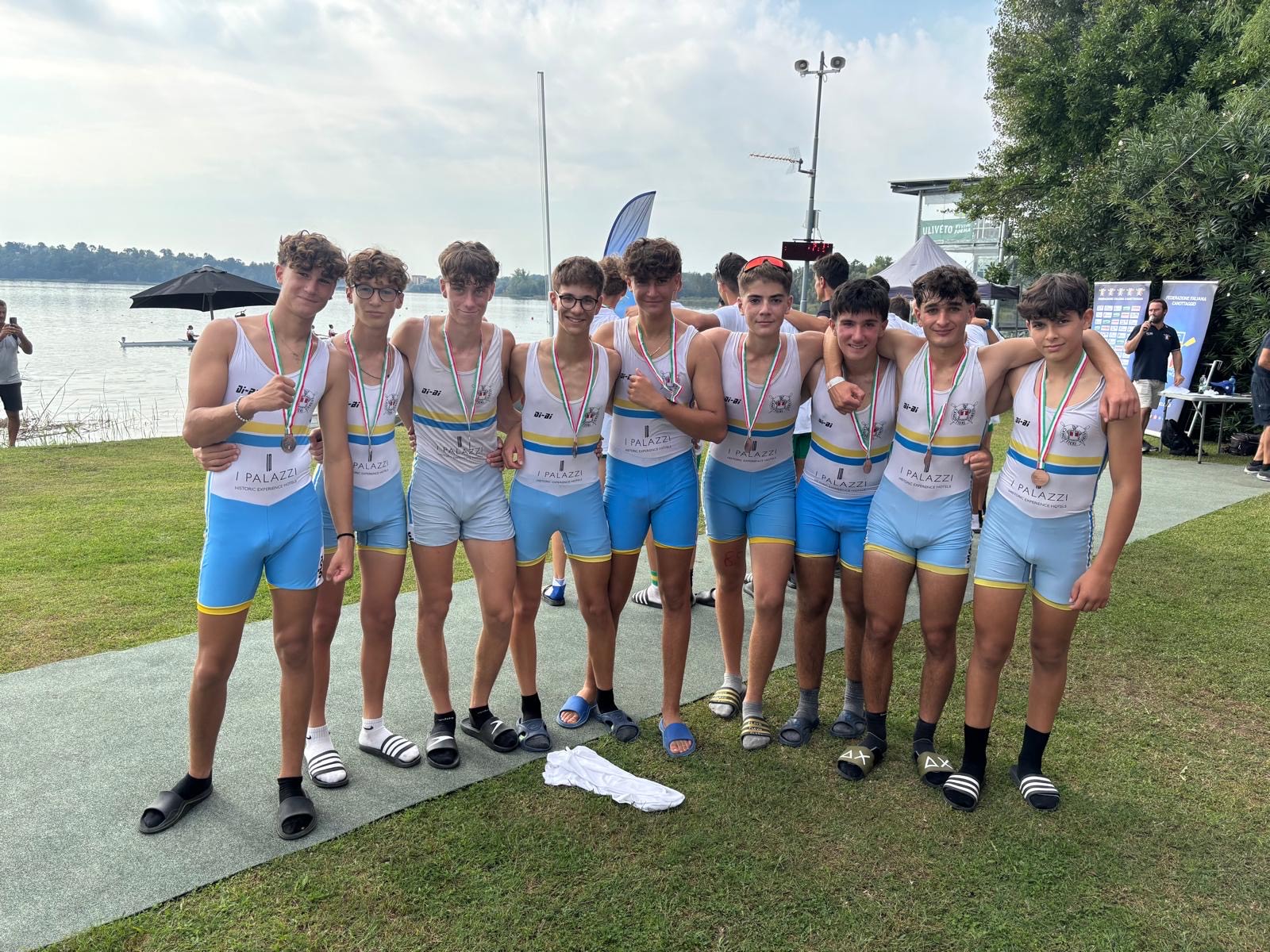 Canottieri Varese protagonista al Campionato Italiano di Società: cinque medaglie sulle acque di Pusiano