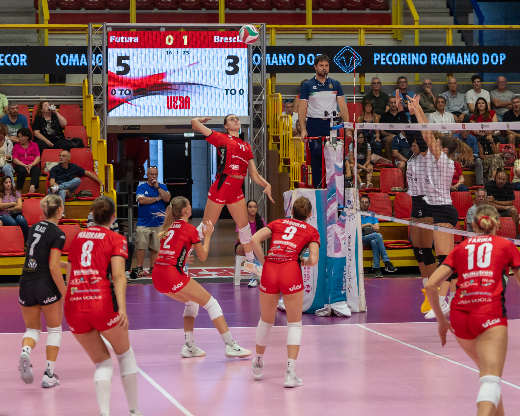 Quarto posto per la Futura Volley nel Trofeo Mimmo Fusco, Talarico: “Ora testa bassa e ripartire”