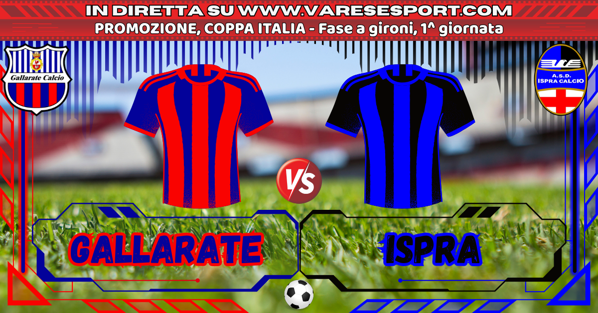Gallarate-Ispra diretta testuale