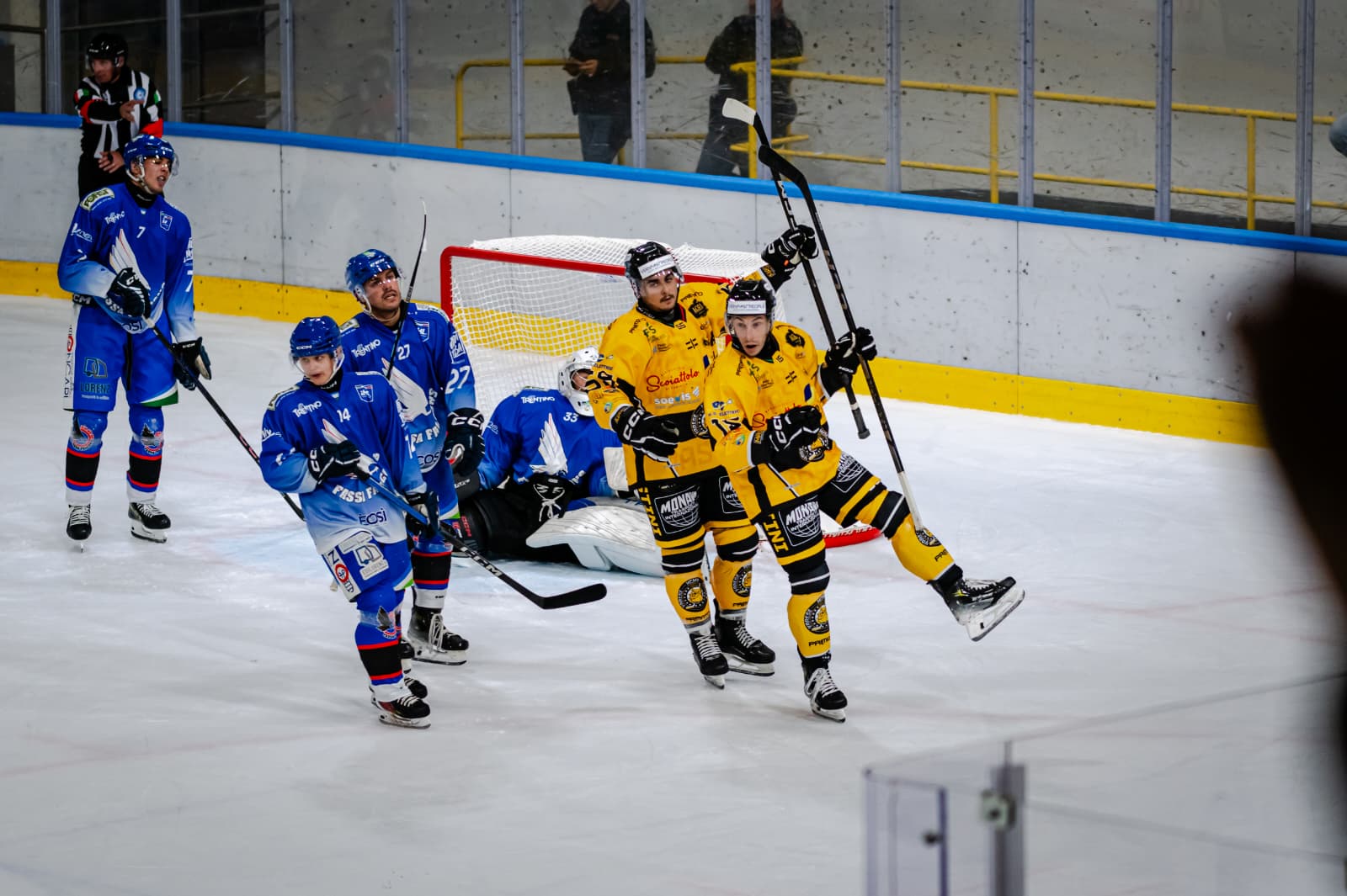 Mastini, buona la prima! Fassa battuto 7-4 all’esordio in IHL