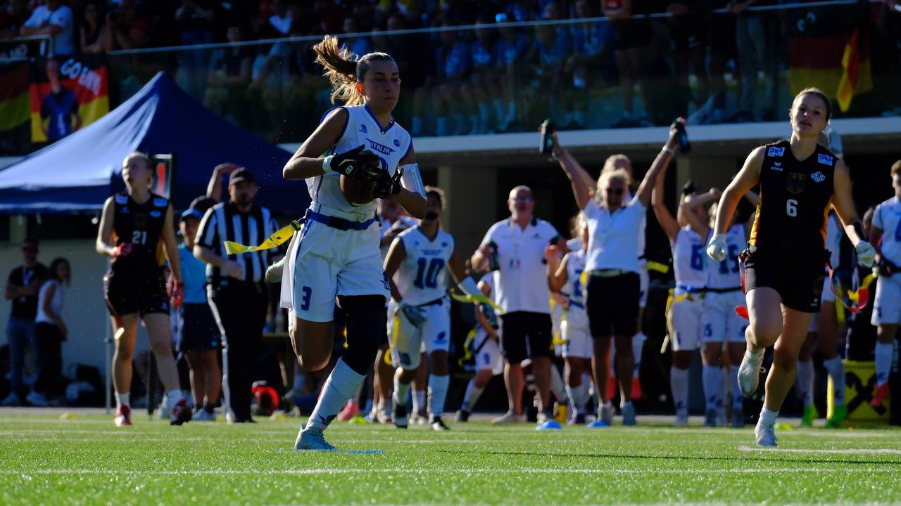 L’Italia si conferma realtà di primo piano del Flag Football, Petrillo: “Percorso meraviglioso, godiamoci questi risultati”