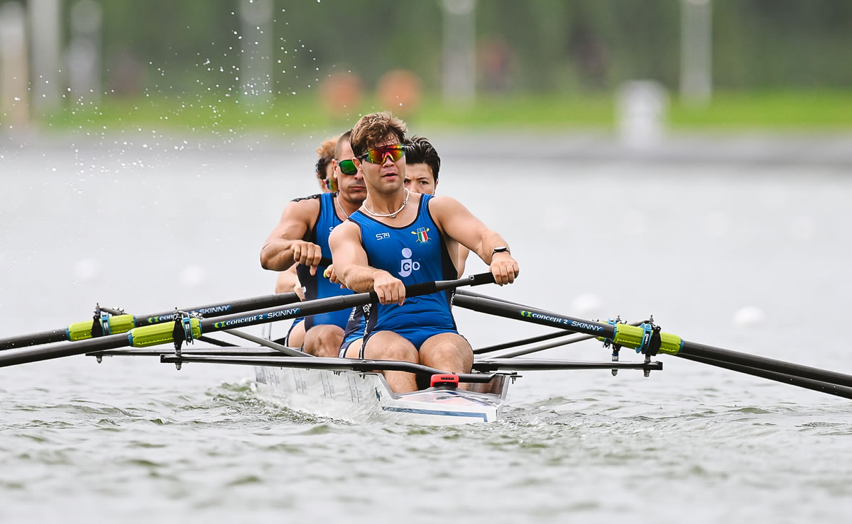 Mondiali – Giovanni Codato alla Finale B nel quattro senza. L’Italia conquista una finale nel Pararowing