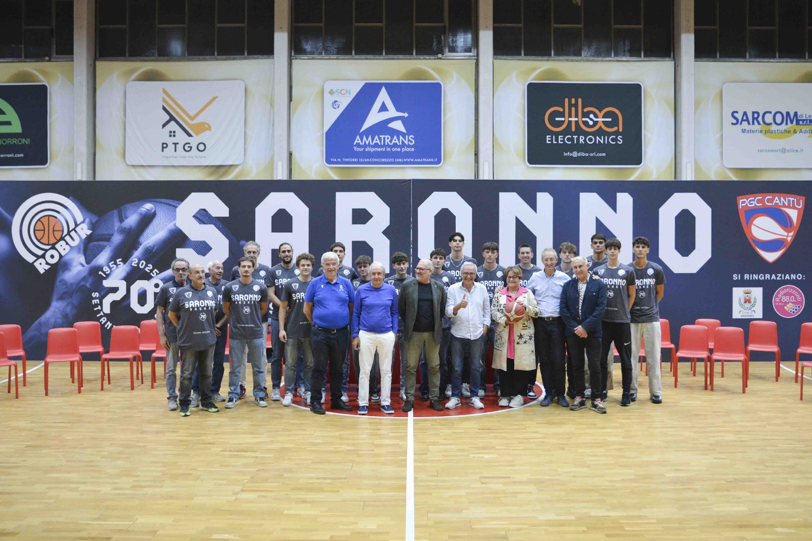Si alza il sipario sulla Robur Saronno: squadra pronta a dare l’anima sul parquet e far divertire ogni tifoso