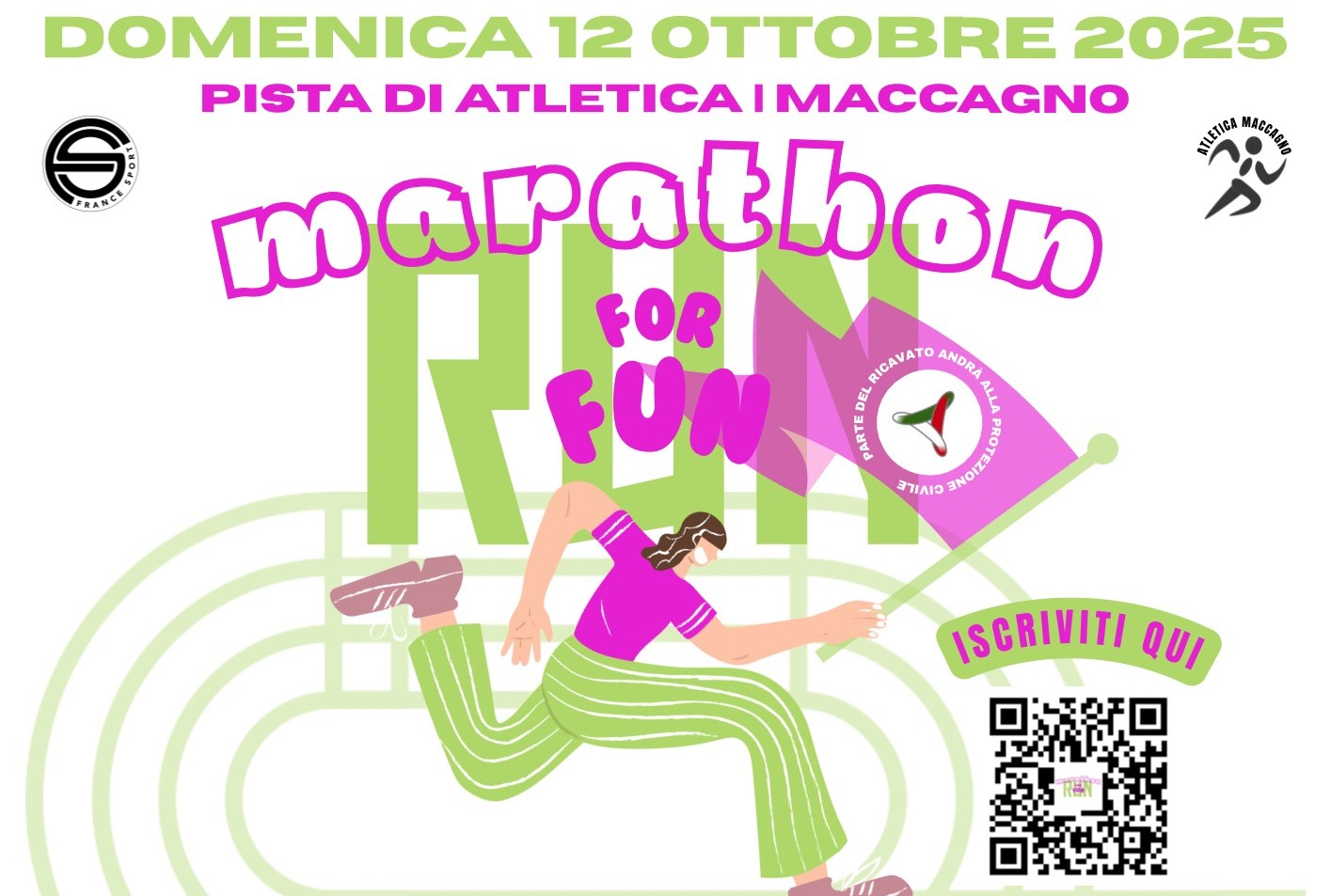 La Marathon RUNFORFUN trasforma Maccagno in una festa dello sport
