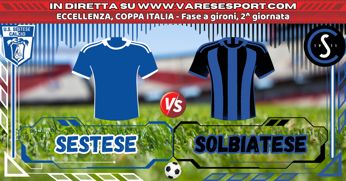 Sestese-Solbiatese diretta testuale