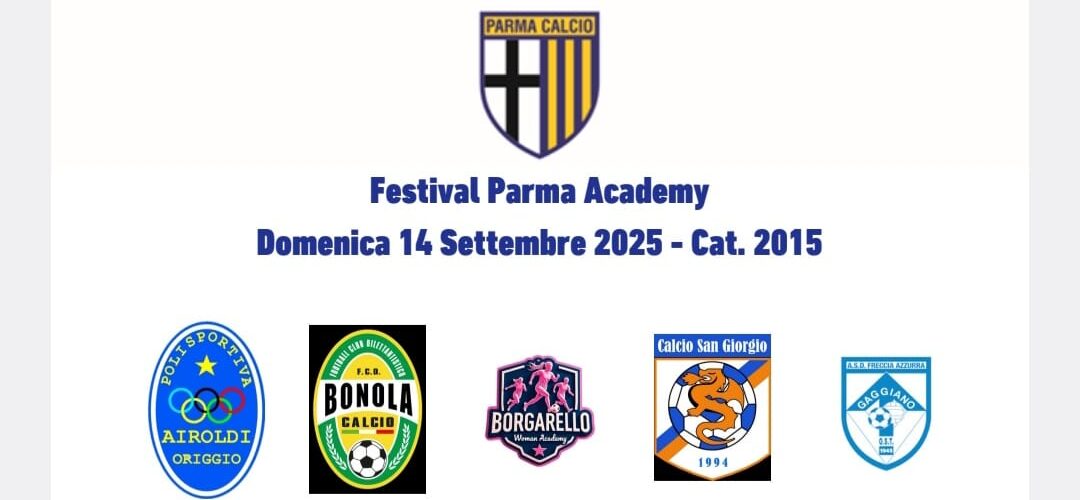 Ad Origgio arriva il nuovo torneo firmato Parma Calcio 1913